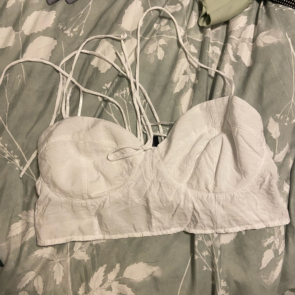 H&M Elegant White Top